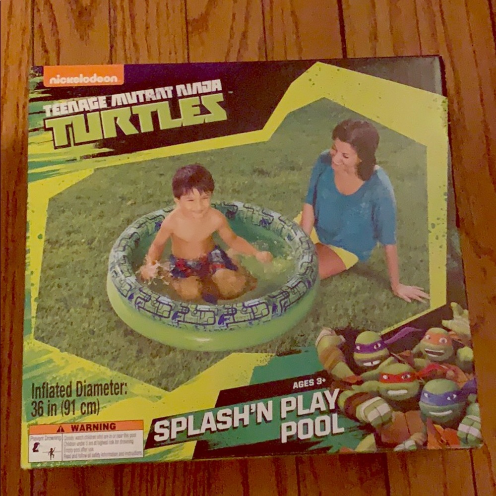 Teenage Mutant Ninja Turtles Kiddie Pool 36in